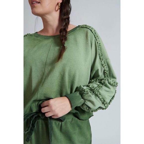 Anthropologie Corrie Wide-Leg Lounge Set - Picture 8 of 10